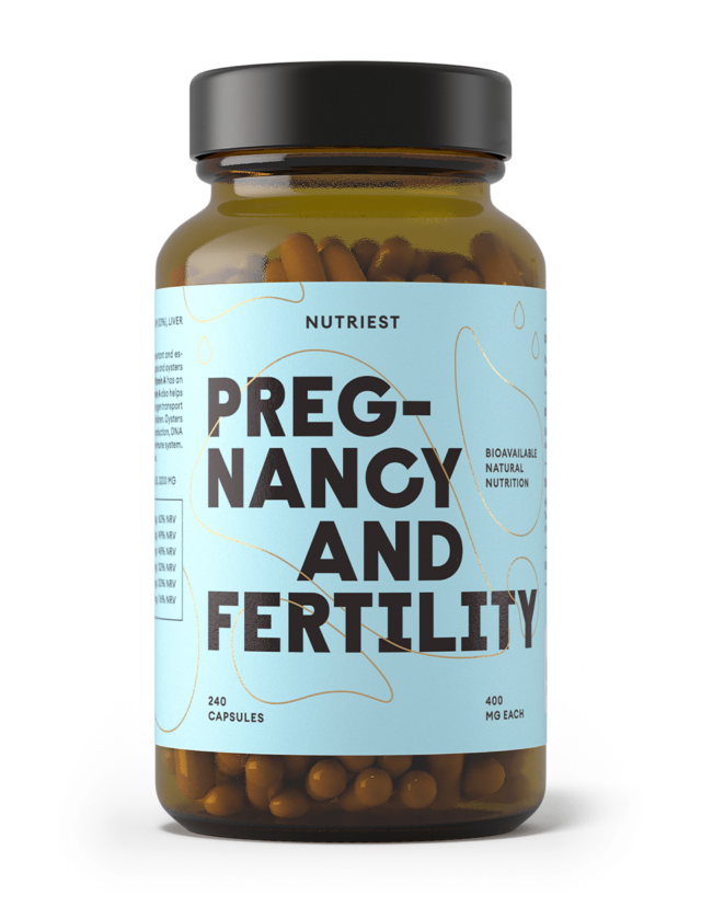 Nutriest beef organs pregnancy fertility supplements