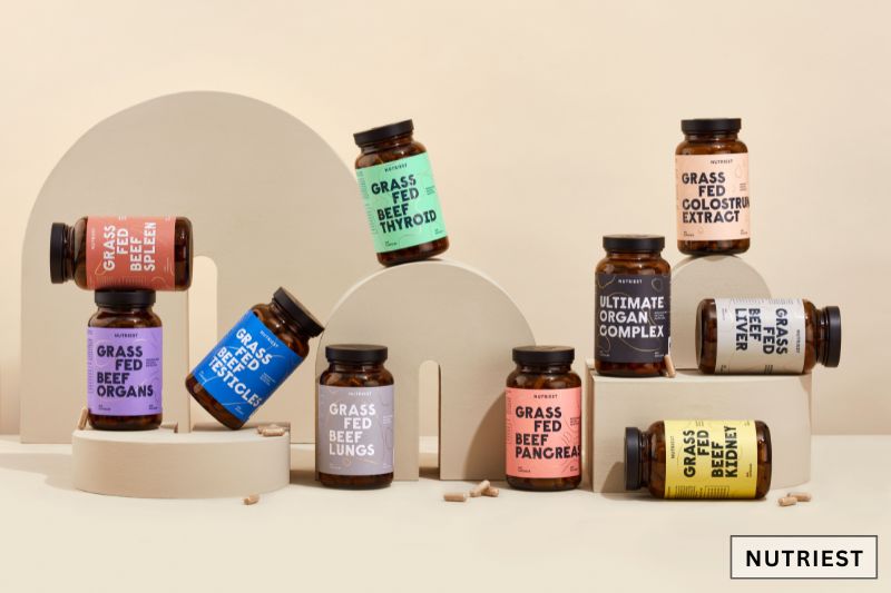 Organ supplements that may help improve nutrition and reduce signs of sallow skin