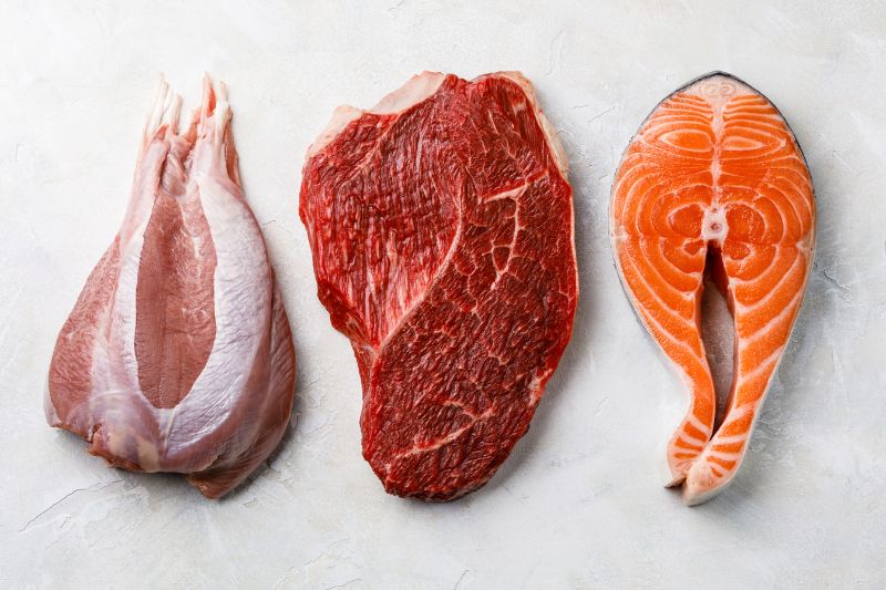 Iron rich meats and salmon linked to signs of low iron eyes