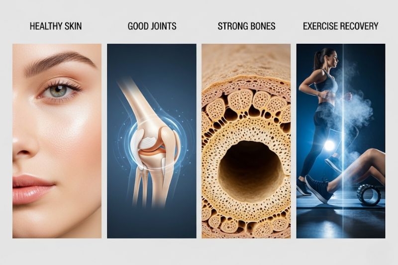 Best time to take collagen for healthy skin, joints, bones, and faster recovery